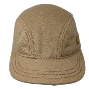 Pistil Army Cap Brown One Size Wool Blend Tree Logo Slideback Owl Lining hat